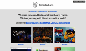 Sparklinlabs.itch.io thumbnail