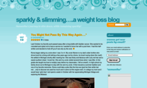 Sparklyandslimming.wordpress.com thumbnail