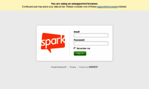 Sparkmarketing.harvestapp.com thumbnail