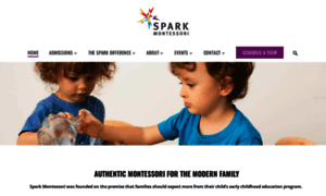 Sparkmontessori.org thumbnail