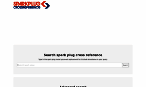 Sparkplug-crossreference.com thumbnail