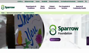 Sparrowfoundation.org thumbnail