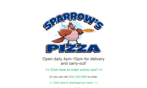 Sparrowspizza.com thumbnail