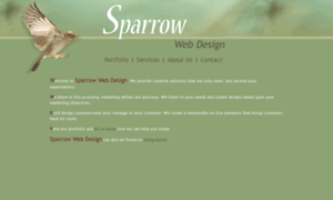 Sparrowwebdesign.com thumbnail