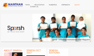 Sparsh.manthanschool.org thumbnail