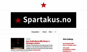 Spartakus.no thumbnail