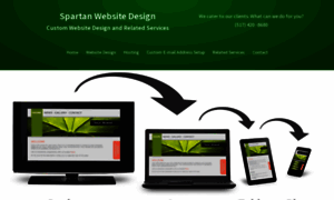 Spartanwebsitedesign.com thumbnail