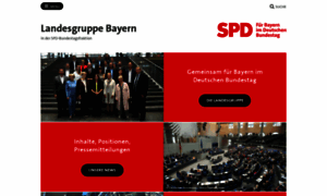 Spd-landesgruppe-bayern.de thumbnail
