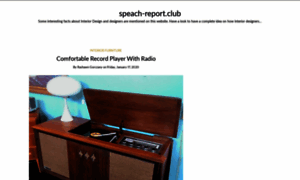 Speach-report.club thumbnail