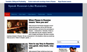 Speak-russian-like-russians.com thumbnail