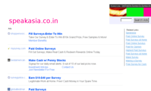 Speakasia.co.in thumbnail