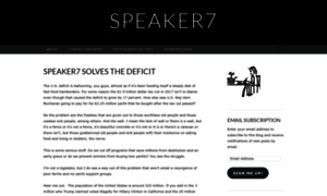 Speaker7.wordpress.com thumbnail