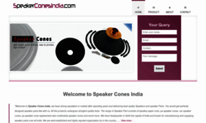 Speakerconesindia.com thumbnail
