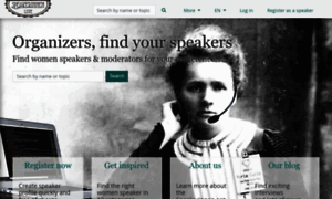 Speakerinnen-liste.herokuapp.com thumbnail