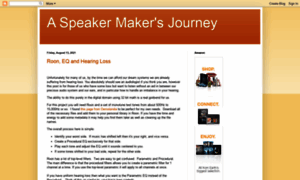 Speakermakersjourney.blogspot.com thumbnail