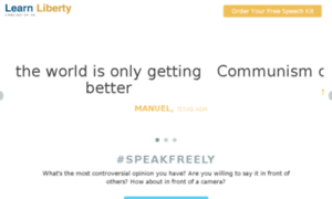 Speakfreely.learnliberty.org thumbnail