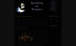 Speaking-in-tongues.net thumbnail