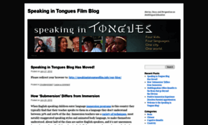 Speakingintonguesfilm.wordpress.com thumbnail