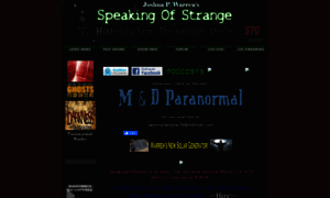 Speakingofstrange.com thumbnail