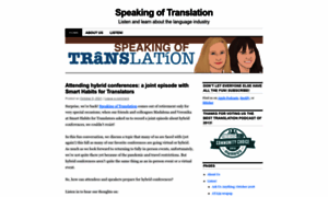 Speakingoftranslation.com thumbnail