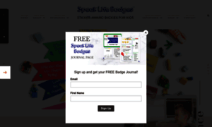 Speaklifebadges.com thumbnail