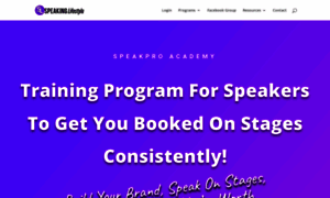 Speakproacademy.com thumbnail