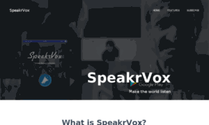 Speakrvox.com thumbnail