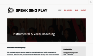 Speaksingplay.wordpress.com thumbnail