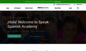 Speakspanishacademy.com thumbnail