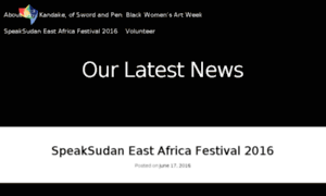 Speaksudan.org thumbnail