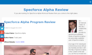 Specforcealphareview.io thumbnail