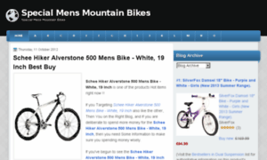 Special-mensmountain-bikes.blogspot.com thumbnail