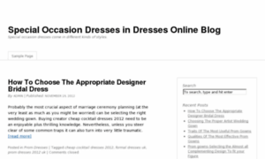 Special-occasiondresses.org thumbnail