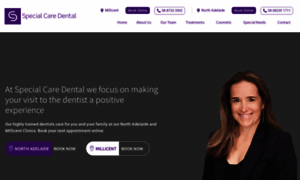 Specialcaredental.com.au thumbnail