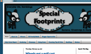 Specialfootprints.blogspot.com thumbnail
