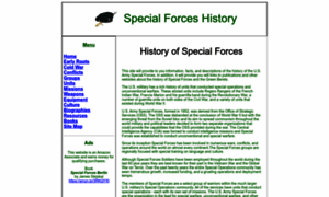 Specialforceshistory.info thumbnail