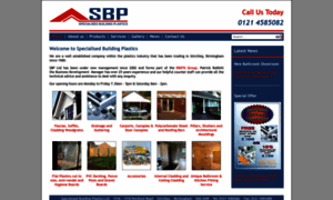 Specialisedbuildingplastics.co.uk thumbnail