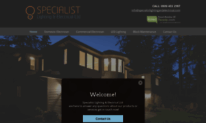 Specialistlightingandelectrical.com thumbnail