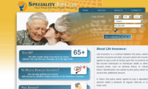 Speciality-life.com thumbnail
