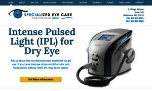 Specializedeyecare.com thumbnail