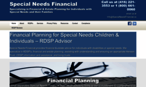 Specialneedsfinancial.ca thumbnail
