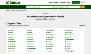 Specialty-schools.cmac.ws thumbnail