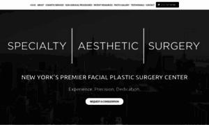 Specialtyaestheticsurgery.com thumbnail