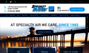 Specialtyairinc.com thumbnail