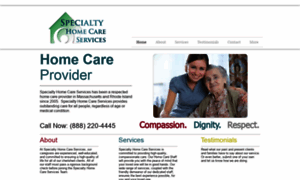 Specialtyhomecareservices.com thumbnail