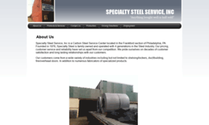 Specialtysteelsvc.com thumbnail