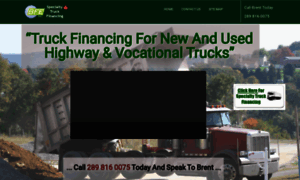 Specialtytruckfinancing.ca thumbnail