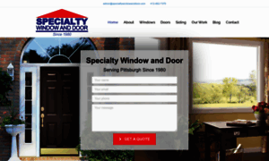 Specialtywindowanddoor.com thumbnail