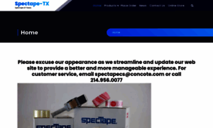 Spectape-tx.com thumbnail