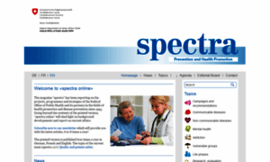 Spectra-online.ch thumbnail